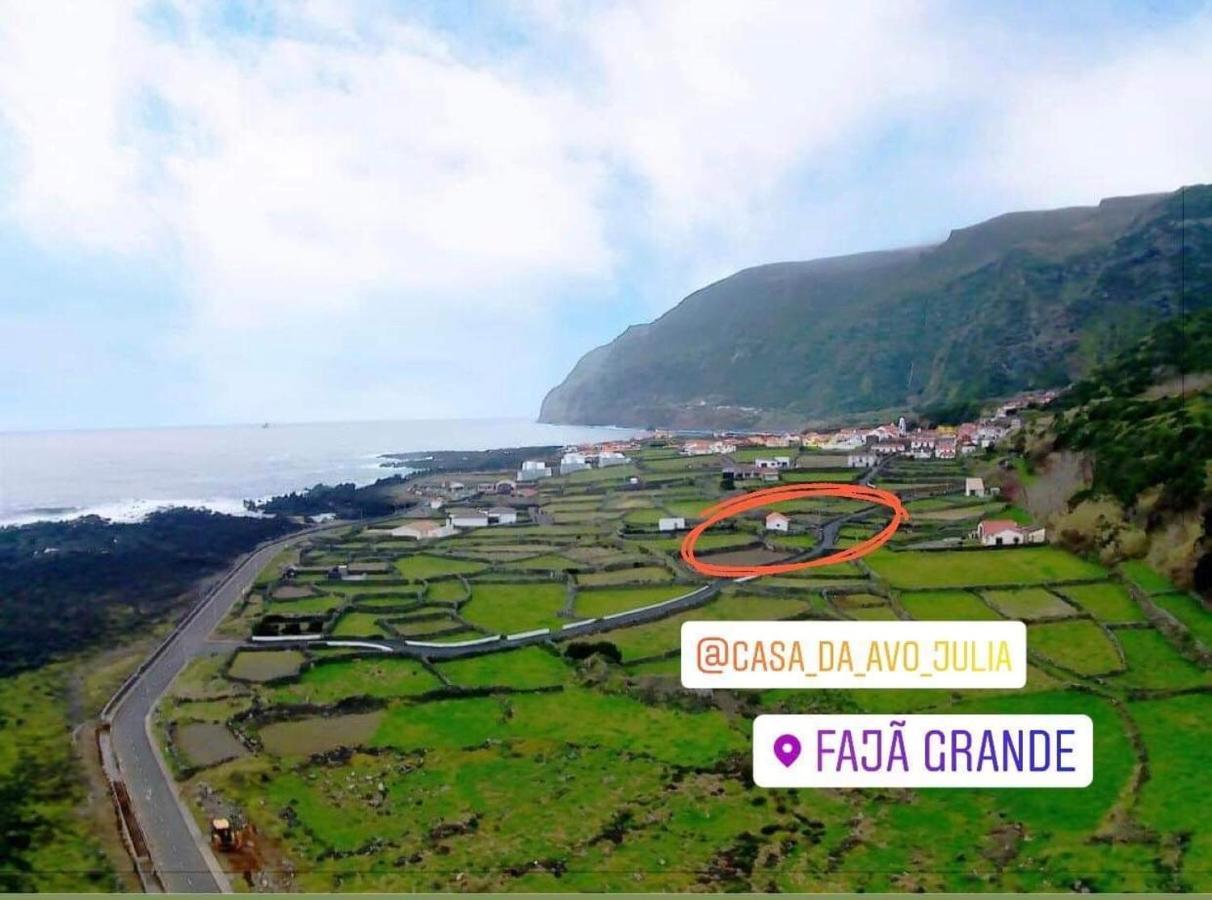 Casa da Avó Júlia Faja Grande Exterior foto